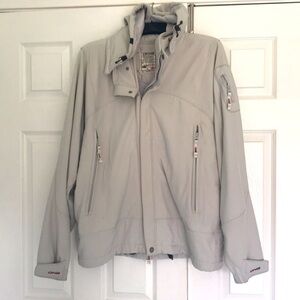 Men's White Ski & Snowboard Jacket